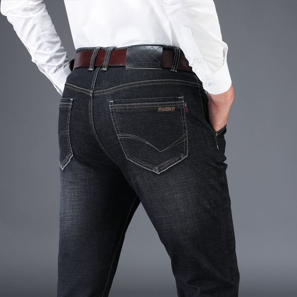 fnlln elastic high waist autumn jeans pants and jeans and winter thick slim fit straight loose business casual men's pants men's f, Blue
fnlln elastic high waist autumn jeans pants and jeans and winter thick slim fit straight loose business casual men's pants men's f, Blue