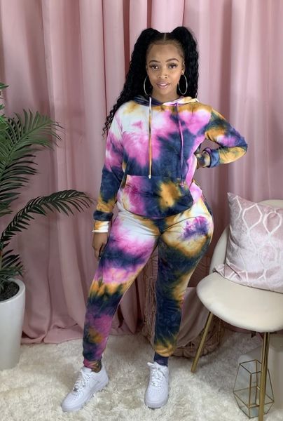 womens 2020 luxury designer 2pcs tracksuits long sleeve tie dye hoodies sweatpants casual set fashion female clothing, Gray
womens 2020 luxury designer 2pcs tracksuits long sleeve tie dye hoodies sweatpants casual set fashion female clothing, Gray