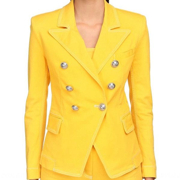 fbdsl 2020 new classic double-breasted lion buckle yellow denim suit slim fit 2020 new classic double-breasted lion buckle yellow denim jack, White;black
fbdsl 2020 new classic double-breasted lion buckle yellow denim suit slim fit 2020 new classic double-breasted lion buckle yellow denim jack, White;black