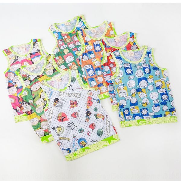 2020 new children's t-shirt vest sleeveless children's t-shirt men's breathable cute cartoon smiling face i-shaped mesh vest, Blue
2020 new children's t-shirt vest sleeveless children's t-shirt men's breathable cute cartoon smiling face i-shaped mesh vest, Blue