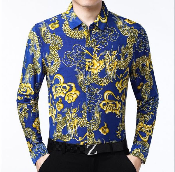 mens dragon anti-wrinkle dress shirts men spring autumn plus size lapel neck business loose shirt man high fashion clothes, White;black
mens dragon anti-wrinkle dress shirts men spring autumn plus size lapel neck business loose shirt man high fashion clothes, White;black