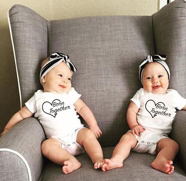 cute twin baby bodysuit newborn twins gift clothes born together print clothing baby twins jumpsuit kids clothing 0-24months, Blue
cute twin baby bodysuit newborn twins gift clothes born together print clothing baby twins jumpsuit kids clothing 0-24months, Blue