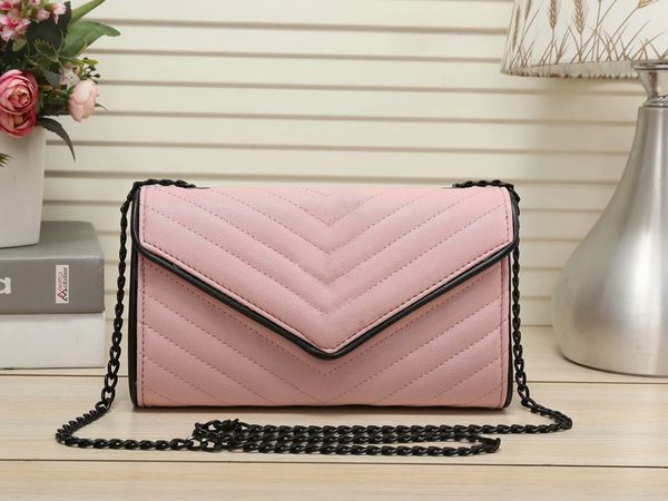 2020 fashion all-match shoulder bag famous brand designer 6-color chain stitch diagonal bag
2020 fashion all-match shoulder bag famous brand designer 6-color chain stitch diagonal bag