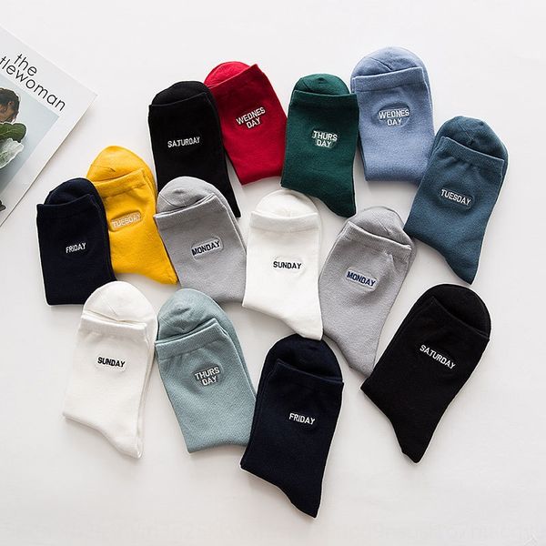 daily sunday korean men's female socks couple style seven-day gift colorful seven-day socks gift, Pink;yellow
daily sunday korean men's female socks couple style seven-day gift colorful seven-day socks gift, Pink;yellow