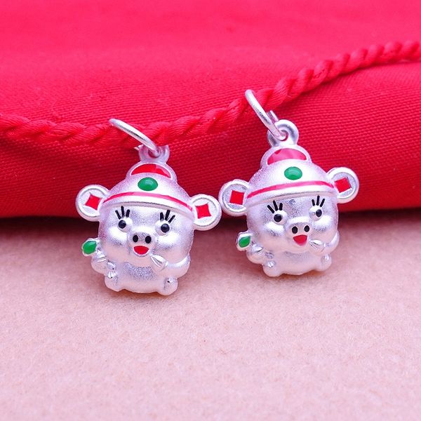 999 foot silver pendant diy accessory number one pig lucky pig pendant accessories diy dripping oil accessories
999 foot silver pendant diy accessory number one pig lucky pig pendant accessories diy dripping oil accessories