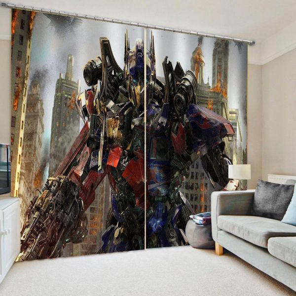 

Luxury Blackout cartoon curtains 3D Window Curtains For Living Room Bedroom boy curtain stereoscopic curtains