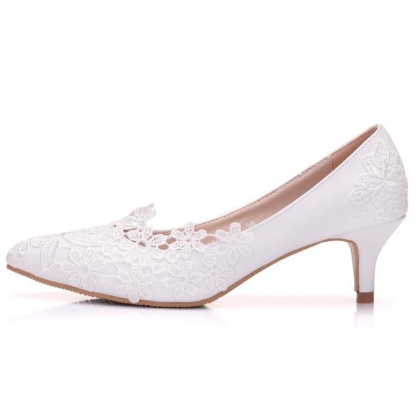 lovirs pumps for women lace kitten heels pointed toe slip on pumps low heel sandals evening party wedding shoes plus size 34-43, Black
lovirs pumps for women lace kitten heels pointed toe slip on pumps low heel sandals evening party wedding shoes plus size 34-43, Black