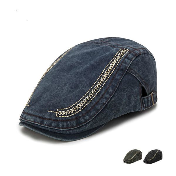 classic retro autumn outdoor sports cotton berets caps for men women casual peaked caps grid embroidery berets hats casquette cap, Blue;gray
classic retro autumn outdoor sports cotton berets caps for men women casual peaked caps grid embroidery berets hats casquette cap, Blue;gray