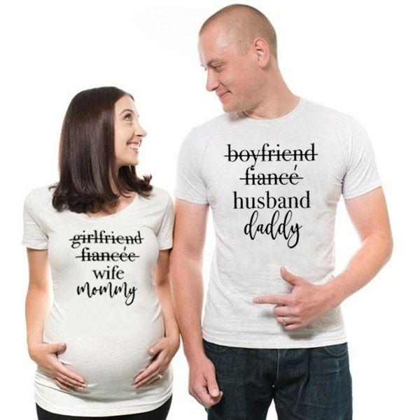 1pcs mommy daddy to be tshirt funny pregnancy announcement t shirts couples pregnant plus size family matching t-shirts clothes, Blue
1pcs mommy daddy to be tshirt funny pregnancy announcement t shirts couples pregnant plus size family matching t-shirts clothes, Blue