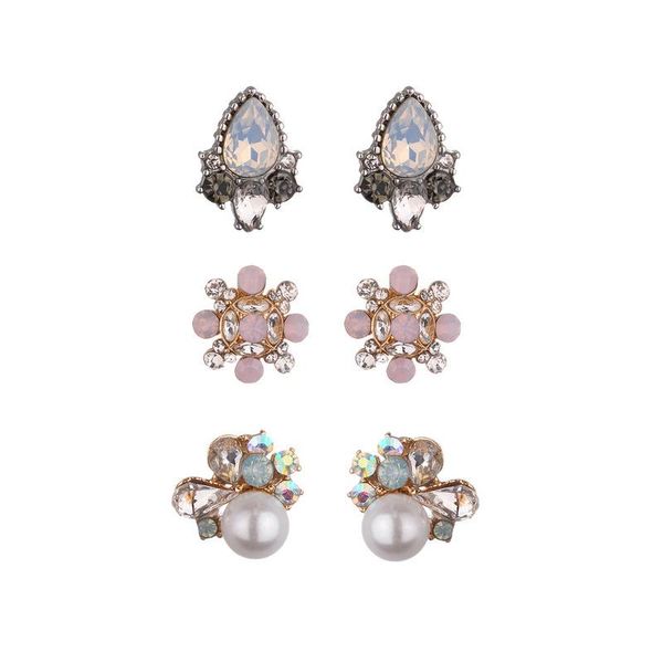 beautiful crystal flower stud earings rhinestone resin piercing earrings for women 3 pairs/set wholesale factory price, Golden;silver
beautiful crystal flower stud earings rhinestone resin piercing earrings for women 3 pairs/set wholesale factory price, Golden;silver