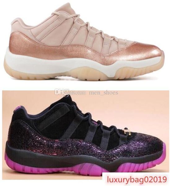 new 11 low rose gold metallic bronze women basketball shoes 11s low rook to queen think 1 black fuchsia blast sneakers with box
new 11 low rose gold metallic bronze women basketball shoes 11s low rook to queen think 1 black fuchsia blast sneakers with box