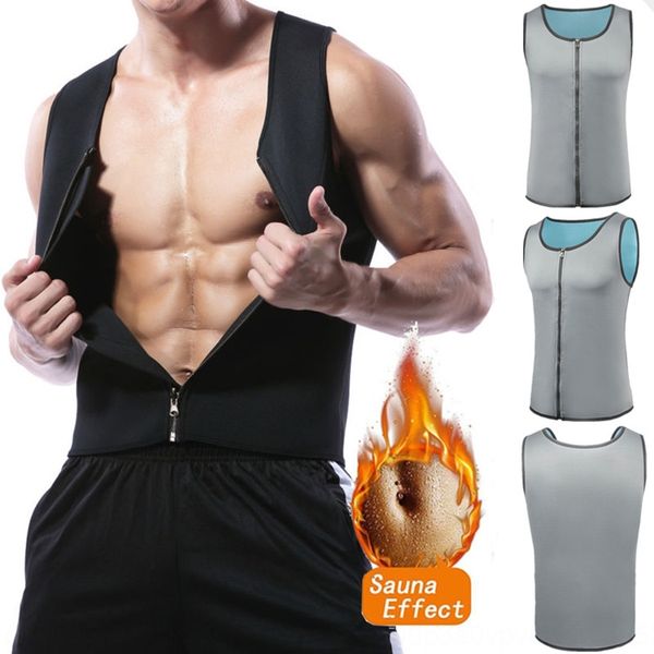 large size sweat clothes men's sweat vest belly shaping sleeveless vest zipper zipper corset, Black;brown
large size sweat clothes men's sweat vest belly shaping sleeveless vest zipper zipper corset, Black;brown