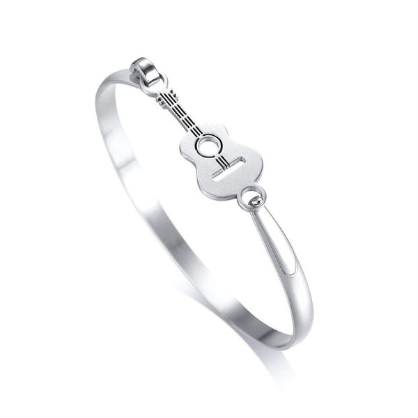 stainless steel men's guitar bracelet bangle music punk punk guitar instrument bangle jewelry for men women, Black
stainless steel men's guitar bracelet bangle music punk punk guitar instrument bangle jewelry for men women, Black