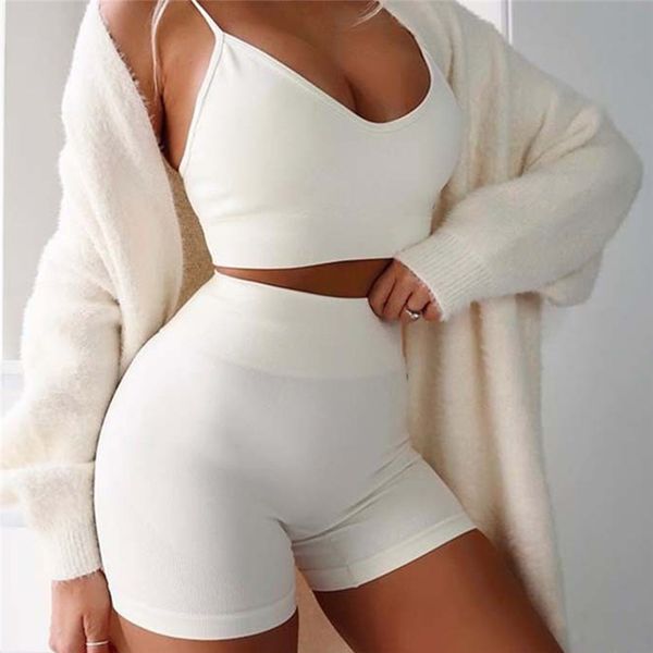 casual solid color women two piece sets fashion active wear tracksuit crop and shorts matching set sporty, Gray
casual solid color women two piece sets fashion active wear tracksuit crop and shorts matching set sporty, Gray