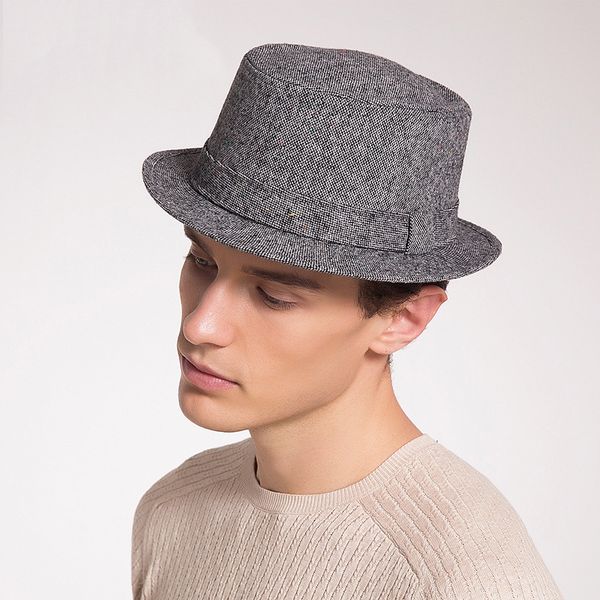 2020 men party formal fedora hat fashion grade wool men's hat with pork pie for classic wool felt, Blue;gray
2020 men party formal fedora hat fashion grade wool men's hat with pork pie for classic wool felt, Blue;gray