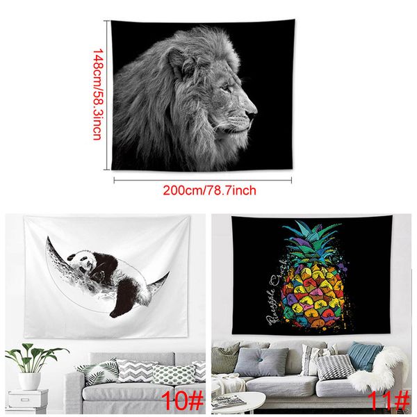 ins popular home decor polyester 200*148cm tapestries living room bedroom decoration murals printing animal pineapple tapestry dh0939-1 t03
ins popular home decor polyester 200*148cm tapestries living room bedroom decoration murals printing animal pineapple tapestry dh0939-1 t03
