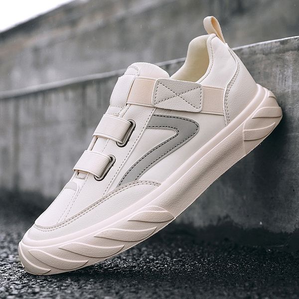 aq445 men's white casual shoes platform soft leather comfortable breathable loafers shoes men trainers sneakers mocassin homme, Black
aq445 men's white casual shoes platform soft leather comfortable breathable loafers shoes men trainers sneakers mocassin homme, Black