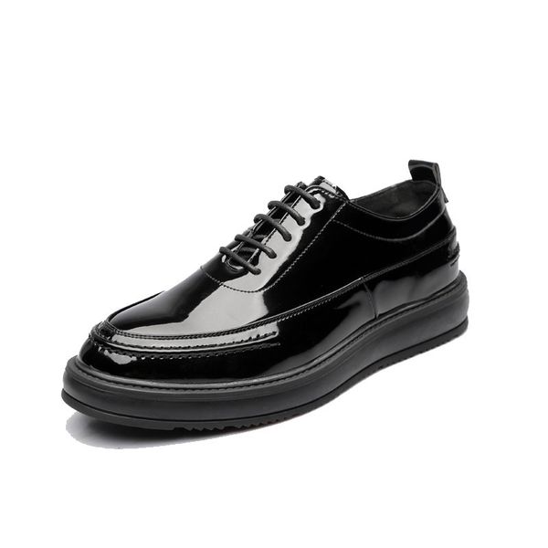new pointed casual shoes able mens fashionable simple lace-up platform business mens, Black
new pointed casual shoes able mens fashionable simple lace-up platform business mens, Black
