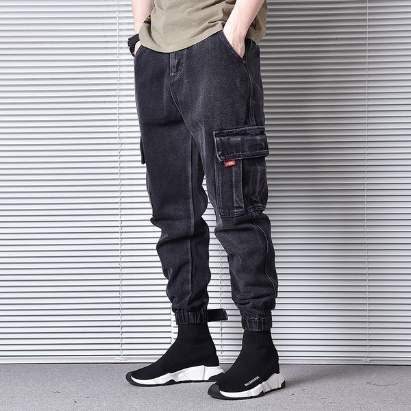 japanese vintage fashion men jeans loose fit big pocket cargo pants slack bottom streetwear hip hop jeans men jogger harem pants, Blue
japanese vintage fashion men jeans loose fit big pocket cargo pants slack bottom streetwear hip hop jeans men jogger harem pants, Blue