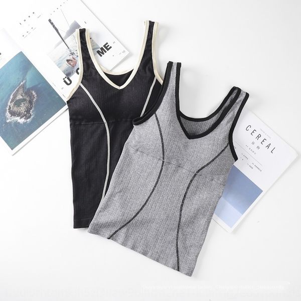 iqsse independent packaging korean plastic vest seamless non-steel ring with chest pad anti-exposure suspender underwear for women camisole, White
iqsse independent packaging korean plastic vest seamless non-steel ring with chest pad anti-exposure suspender underwear for women camisole, White