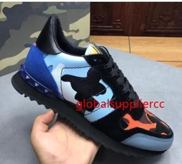 19s горячего нового мужчины женщина звезда шипованная повседневная обувь сетка кожа камуфляж шипованной обувь combo звезды rockrunner metall, Black;green
19s горячего нового мужчины женщина звезда шипованная повседневная обувь сетка кожа камуфляж шипованной обувь combo звезды rockrunner metall, Black;green