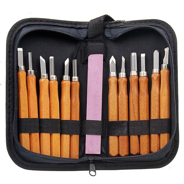 12шт резьба по дереву ручной бур установить деревообрабатывающий professional carving cutter set
12шт резьба по дереву ручной бур установить деревообрабатывающий professional carving cutter set