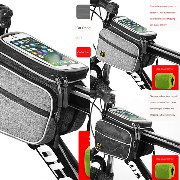77mew front beam bicycle mobile bicycle bag portable quick-release mountain bike touch screen waterproof mobile phone tube bag riding equip
77mew front beam bicycle mobile bicycle bag portable quick-release mountain bike touch screen waterproof mobile phone tube bag riding equip