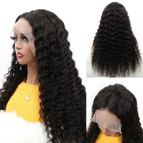 peruvian deep wave lace front wigs for women 150% density loose deep wave full lace front human hair wigs 13x6, Black
peruvian deep wave lace front wigs for women 150% density loose deep wave full lace front human hair wigs 13x6, Black
