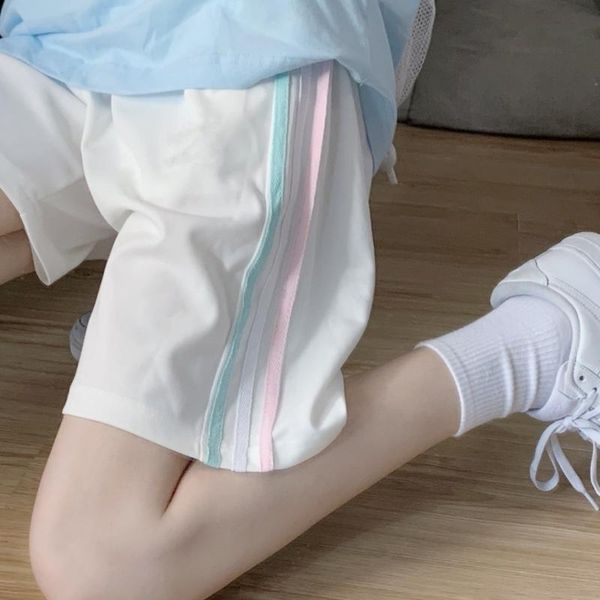 super fire non-mainstream shorts women's summer high waist straight korean-style all-match sports casual couple's shorts, White;black
super fire non-mainstream shorts women's summer high waist straight korean-style all-match sports casual couple's shorts, White;black