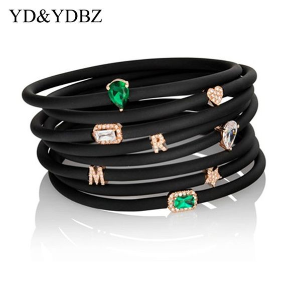 2020 handmade art bracelets for women letter rhinestone pulsera vintage bracelet rubber jewelry charm minimalist kpop pulsera 1p, Black
2020 handmade art bracelets for women letter rhinestone pulsera vintage bracelet rubber jewelry charm minimalist kpop pulsera 1p, Black