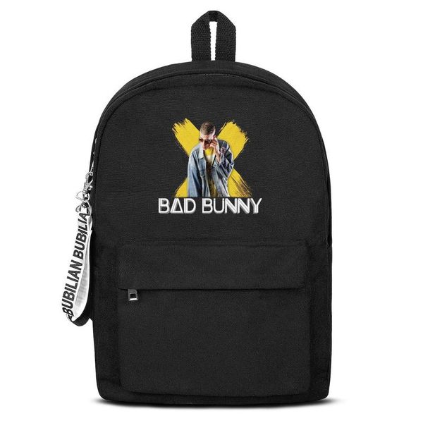 classic bad bunny poster canvas bookbag basic backpack reusable school student traveling daypack logo logo red i m el conejo malo cute
classic bad bunny poster canvas bookbag basic backpack reusable school student traveling daypack logo logo red i m el conejo malo cute