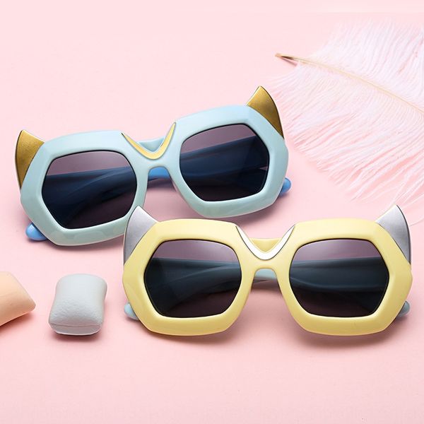 creative cartoon little devil silicone baby uv-proof sun glasses children polarized silicone sun glasses, Blue
creative cartoon little devil silicone baby uv-proof sun glasses children polarized silicone sun glasses, Blue