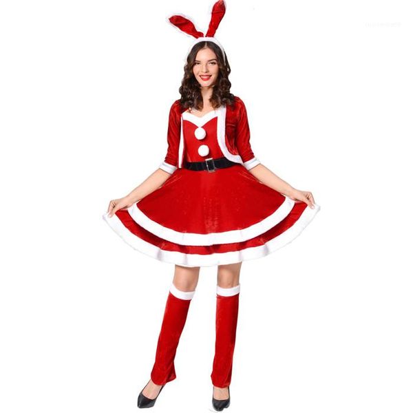 womens stage performance uniform bunny girl christmas costume christmas cosplay costume women rabbit costume fall winter, Black;red
womens stage performance uniform bunny girl christmas costume christmas cosplay costume women rabbit costume fall winter, Black;red