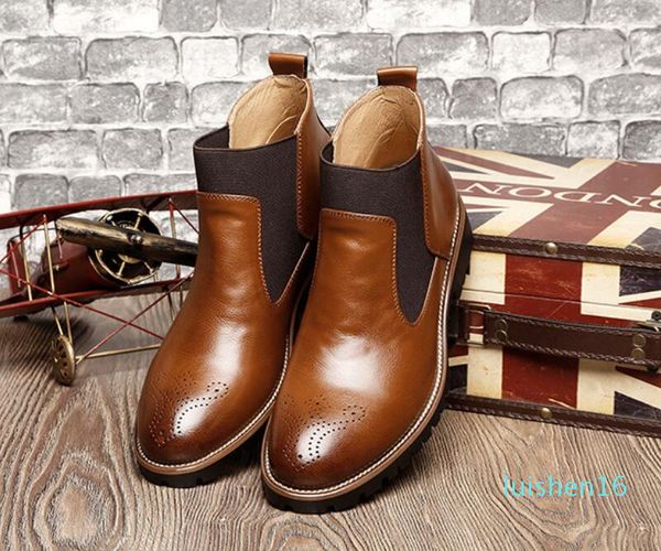 mens designer loafers high-men shoes large size martin shoes, men , work , cowboy boot, all leather men casual shoe l16, Black
mens designer loafers high-men shoes large size martin shoes, men , work , cowboy boot, all leather men casual shoe l16, Black