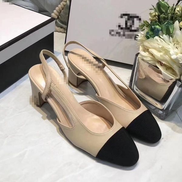 women's summer brand shoes high sandals 2020 back strap women's office shoes shallow high heel pumps size 34-40 zapatillas mujer, Black
women's summer brand shoes high sandals 2020 back strap women's office shoes shallow high heel pumps size 34-40 zapatillas mujer, Black