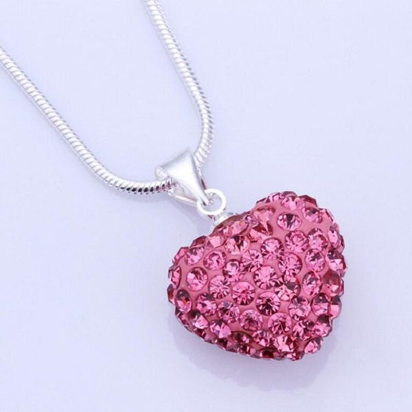 2020heart crystal shamballa necklace silver plated jewelry rhinestone crystal bead necklace women jewelry gift ing
2020heart crystal shamballa necklace silver plated jewelry rhinestone crystal bead necklace women jewelry gift ing