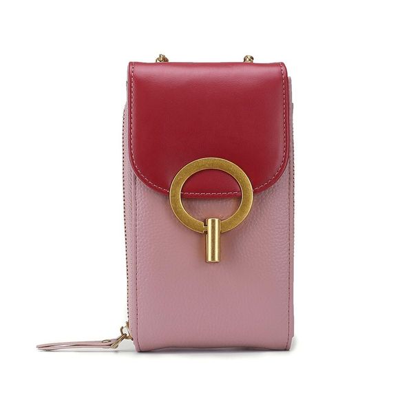 casual mobile phone bag ladies new fashion chain leather diagonal bag design contrast color mini wild personality small bag gift 8032
casual mobile phone bag ladies new fashion chain leather diagonal bag design contrast color mini wild personality small bag gift 8032