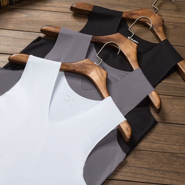ice silk men' men' summer slim fit tight youth sports underwear vest vest hurdle sleeveless underwear seamless undershirt, White;black
ice silk men' men' summer slim fit tight youth sports underwear vest vest hurdle sleeveless underwear seamless undershirt, White;black