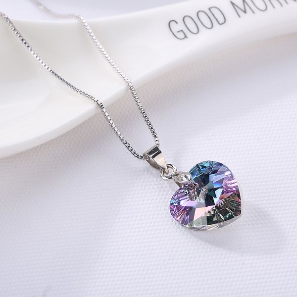 ms betti new arrival heart pendant necklace cystal from heart bridal jewelry for woman fashion 2020 wedding party gift, Silver
ms betti new arrival heart pendant necklace cystal from heart bridal jewelry for woman fashion 2020 wedding party gift, Silver