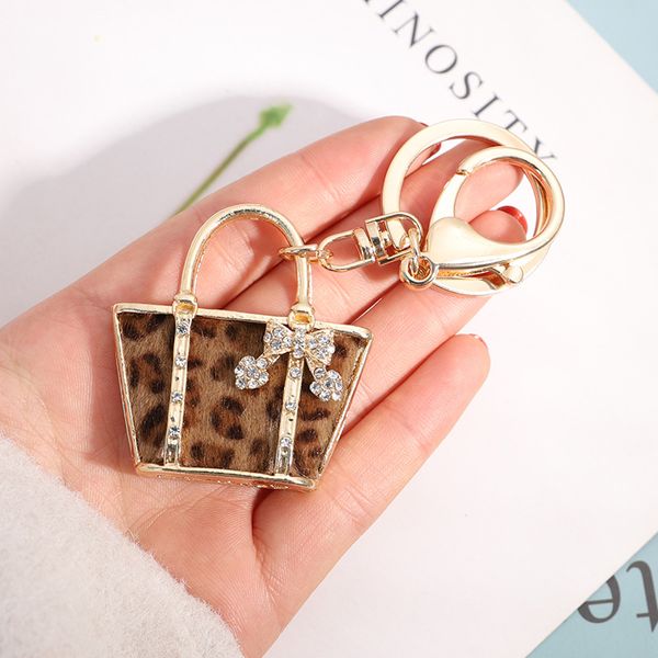 fashion new key chain jewelry creative leopard small schoolbag shape key chain exquisite car pendant ring gift female, Silver
fashion new key chain jewelry creative leopard small schoolbag shape key chain exquisite car pendant ring gift female, Silver