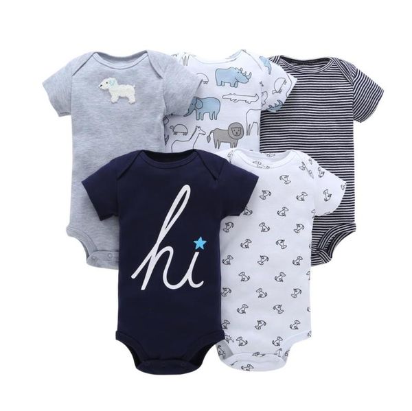 kavkas newborn baby girls clothes set 5pcs/lot summer cotton baby boy bodysuit ropa bebes body new born clothes jumpsuit, Blue
kavkas newborn baby girls clothes set 5pcs/lot summer cotton baby boy bodysuit ropa bebes body new born clothes jumpsuit, Blue