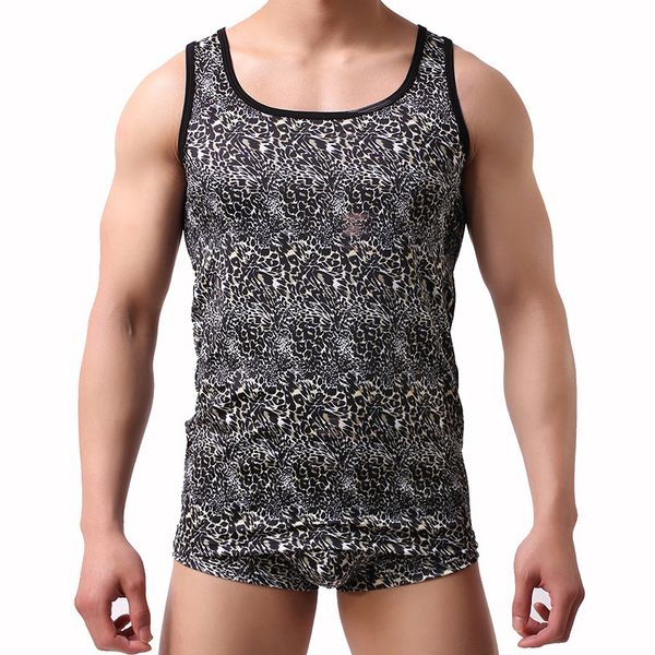 men' tank mens leopard shirts summer nylon slim fit men clothing bodybuilding undershirt fitness vest, White;black
men' tank mens leopard shirts summer nylon slim fit men clothing bodybuilding undershirt fitness vest, White;black