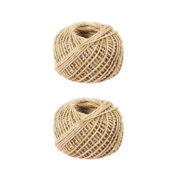 2 rolls natural burlap jute twine cord rope string gift packing strings christmas party supplies scrapbook decoration, Black;white
2 rolls natural burlap jute twine cord rope string gift packing strings christmas party supplies scrapbook decoration, Black;white