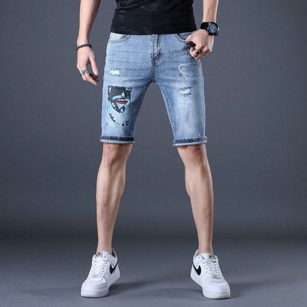 summer mens designer jeans short fashion knee holes ripped pantalones casual mens street pencil pants fear of god mens ripped jeans short, Blue
summer mens designer jeans short fashion knee holes ripped pantalones casual mens street pencil pants fear of god mens ripped jeans short, Blue