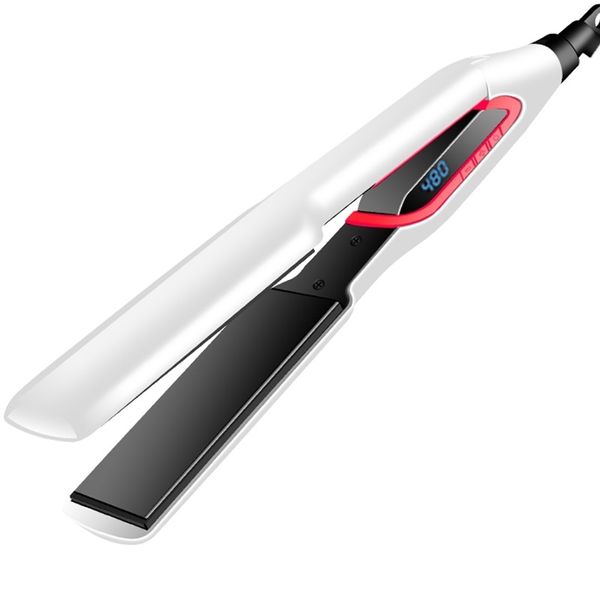 480f professional flat iron hair straightener fast electric straightening iron ceramic styling tool 110-240v lcd digital display cx200721, Black
480f professional flat iron hair straightener fast electric straightening iron ceramic styling tool 110-240v lcd digital display cx200721, Black
