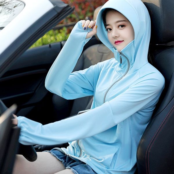 2020 women's short coat sunscreen clothes new thin coat uv-proof fashion sunscreen clothes, Blue;gray
2020 women's short coat sunscreen clothes new thin coat uv-proof fashion sunscreen clothes, Blue;gray