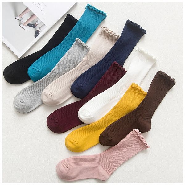 stacked women's cotton thin women's solid color stockings and wooden ear short boots socks long tube socks, Pink;yellow
stacked women's cotton thin women's solid color stockings and wooden ear short boots socks long tube socks, Pink;yellow