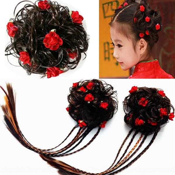 children's girl's curly hair children's tang suit headdress small headdress wig braid wig, Slivery;white
children's girl's curly hair children's tang suit headdress small headdress wig braid wig, Slivery;white