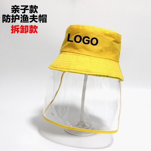 4dm75 parent-child protection protective fisherman bucket bucket mask basin hat anti-flying foam removable children's safety sun protec, Yellow
4dm75 parent-child protection protective fisherman bucket bucket mask basin hat anti-flying foam removable children's safety sun protec, Yellow