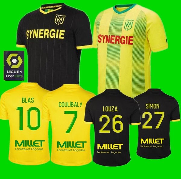 new 20 21 fc nantes soccer jersey home maillot de foot 2020 2021 simon louza a toure blas coco coulibaly football shirts, Black;yellow
new 20 21 fc nantes soccer jersey home maillot de foot 2020 2021 simon louza a toure blas coco coulibaly football shirts, Black;yellow